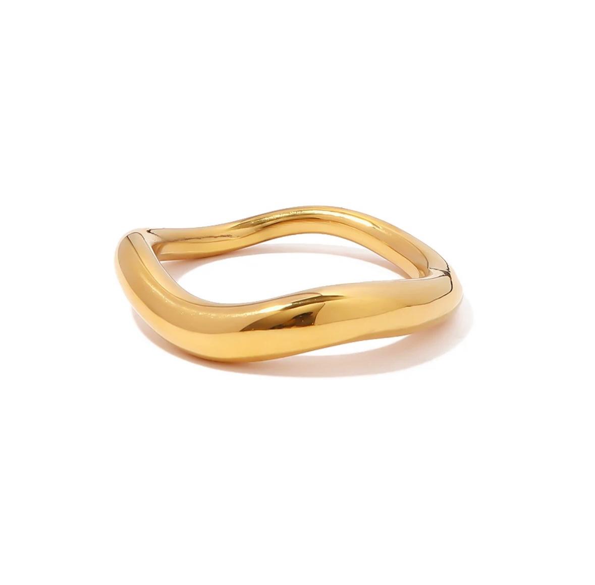 18k Gold Plated Twila Ring