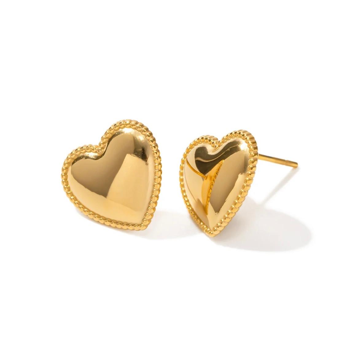 18k Gold Plated Forever Mine Earrings