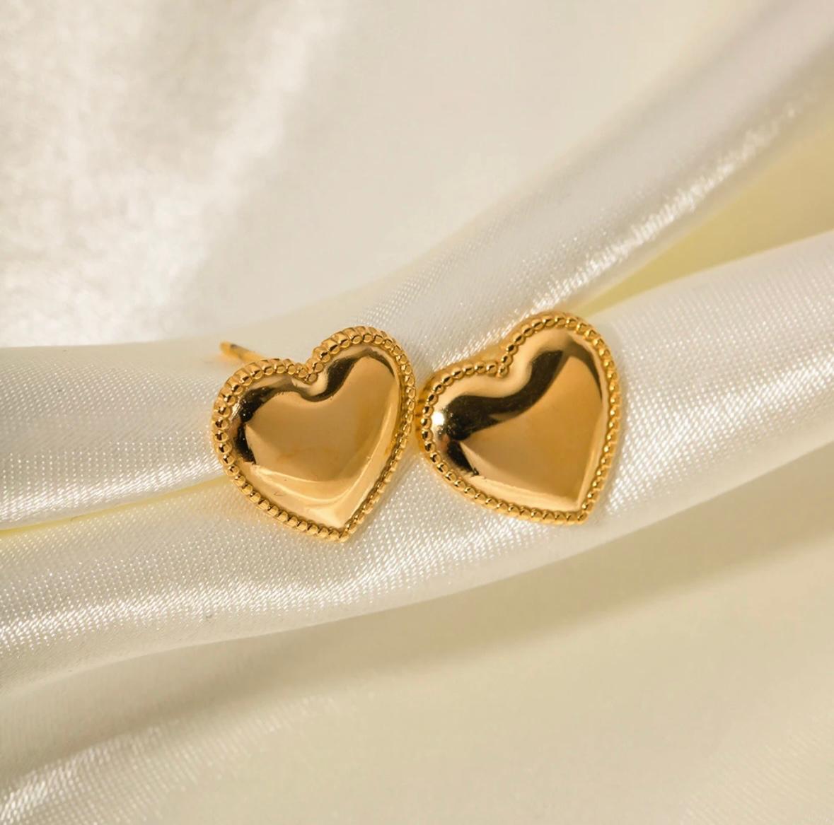 18k Gold Plated Forever Mine Earrings