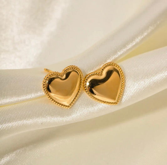 18k Gold Plated Forever Mine Earrings