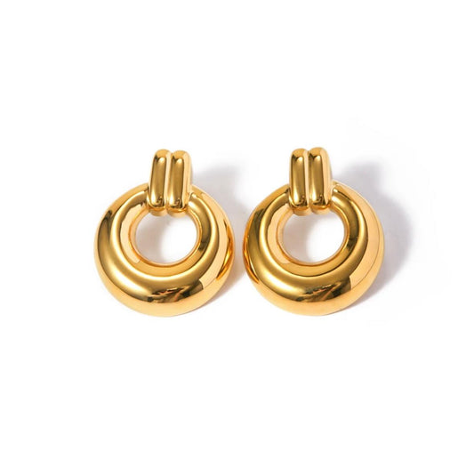 18k Gold Plated Nova Earrings