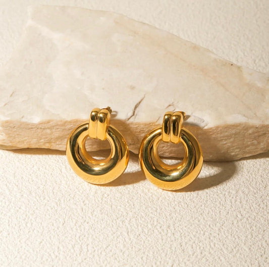 18k Gold Plated Nova Earrings