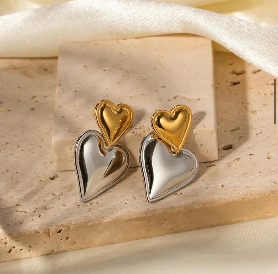 18k Stainless Steel Harmony Earrings