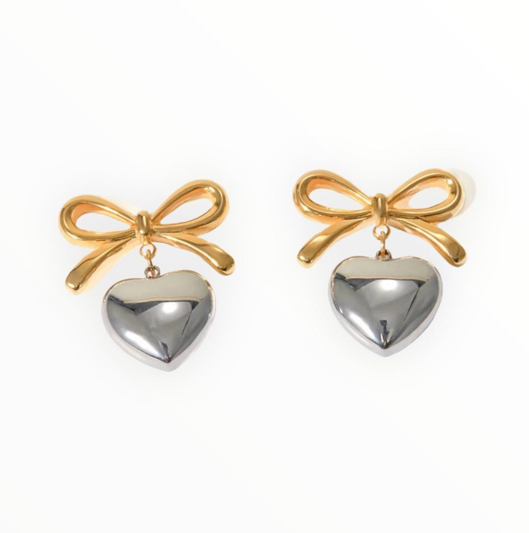 18k Gold Plated So This is Love Earrings