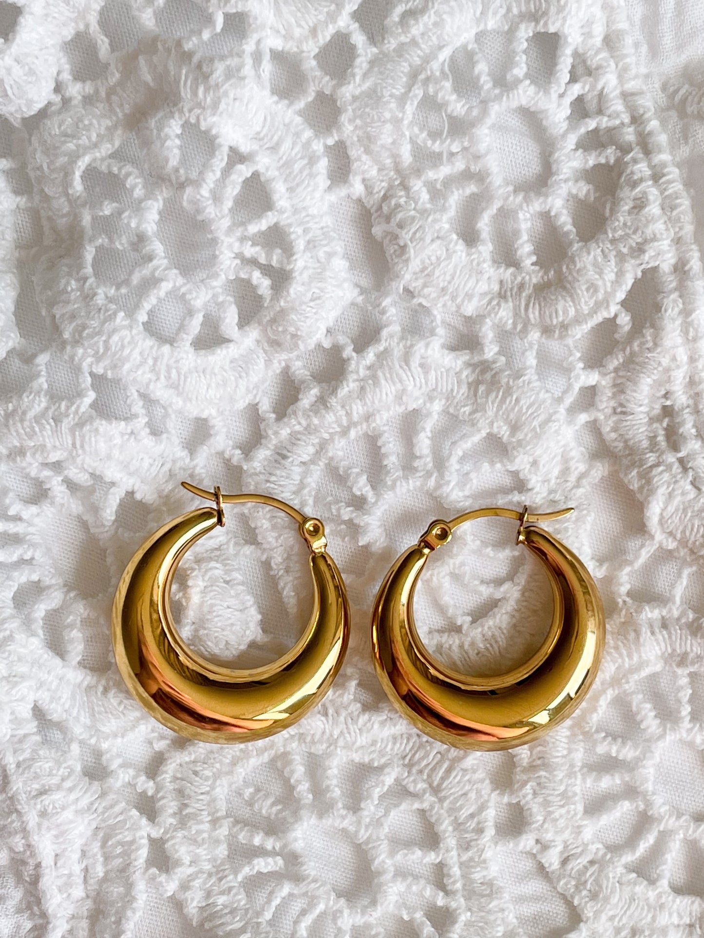 18k Gold Plated Manelle Earrings