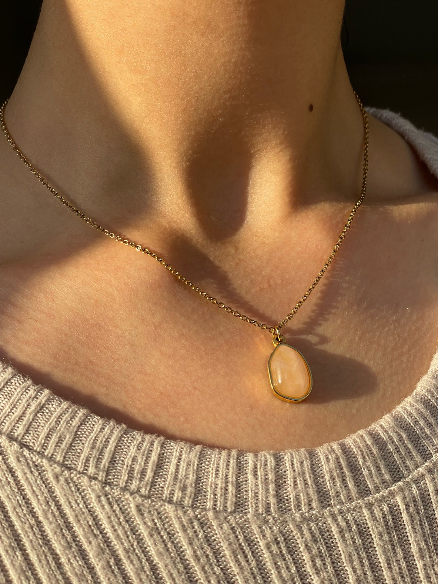 18k Gold Plated Cora Necklace