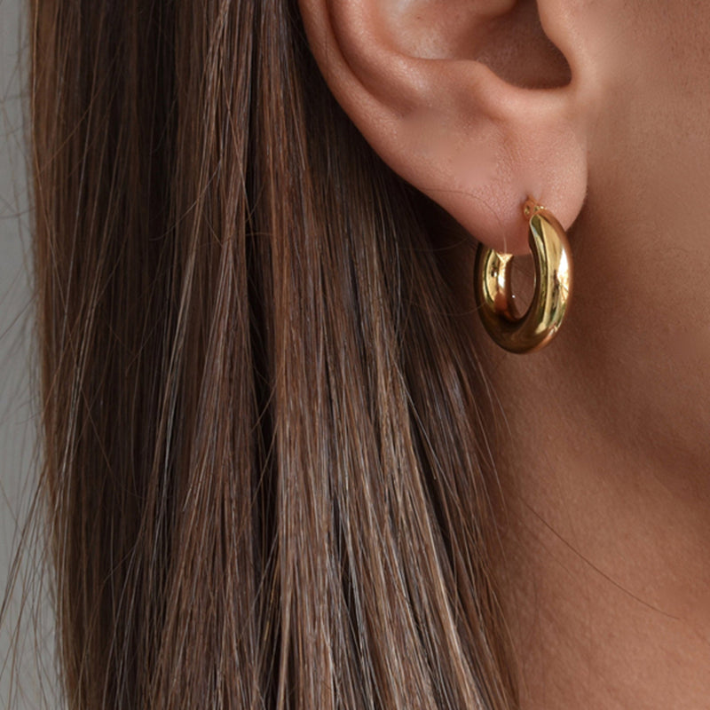 18k Gold Plated Camille Earrings